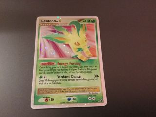 Leafeon Lv X - 99/100 - Holo Ultra Rare Majestic Dawn Pokemon Card