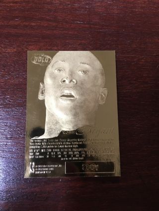 Kobe Bryant Rc Card 1996/97 Flair Showcase 23kt Gold Rc Very Rare /d 222/1996 2