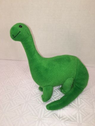 Euc - Htf - Rare - Vintage - 6”x 8.  5”dakin Brontosaurus Dinosaur Sinclair Unique Green