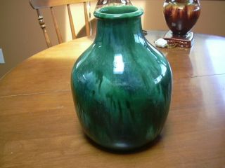 Medalta Medicine Hat Alberta Pottery Vase 111 Rare Handmade Vase 9 7/8 "
