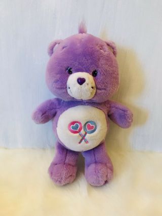 Care Bears Vintage 2002 Purple Share Bear Care Bear Lollipops