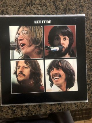 The Beatles Let It Be Rare 1995 Limited Edition Vinyl Record 7777 - 46447 - 1