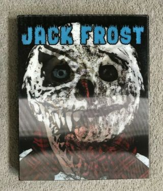 Jack Frost Vinegar Syndrome Blu - Ray Dvd,  Rare Oop Lenticular Slipcover