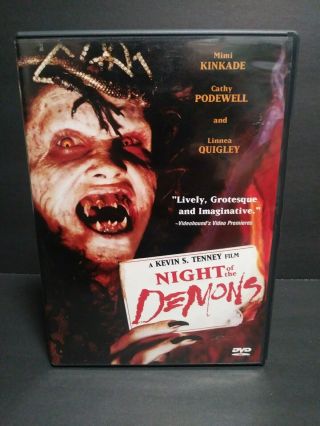 Night Of The Demons 1987 Dvd Anchor Bay 80 