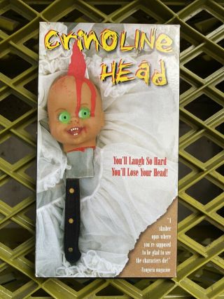 Crinoline Head Vhs Horror Sov Cult Killer Doll Rare Horse Creek Productions Htf