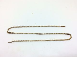 Antique Victorian 9ct Rolled Gold Necklace Chain