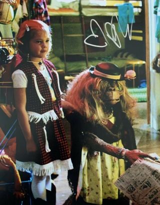 Drew Barrymore Hand Signed 11x14 Photo E.  T Movie Autographed Authentic Rare