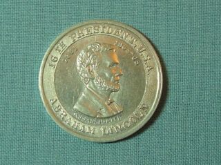 Abraham Lincoln Rare Cracker Jack President Cancelled Coin Issued In 1933