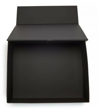 RARE Authentic Chanel Large Black Magnetic Handbag Storage Gift Box 14 x 11 x 5 3