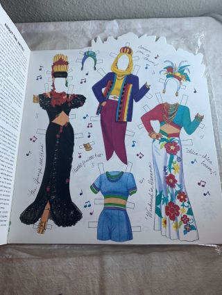 Carmen Miranda Paper Dolls By Marilyn Henry N 44 2