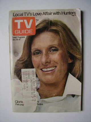 Los Angeles Oct 25 Tv Guide 1975 Phyllis Cloris Leachman Martin Sheen