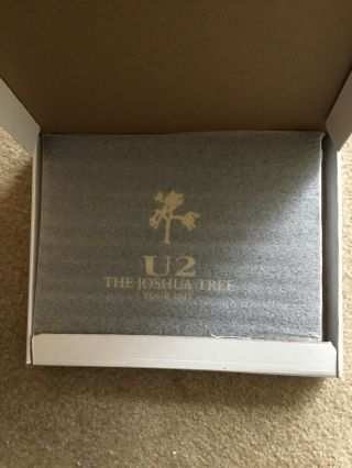 Rare U2 The Joshua Tree Tour 2017 Limited Edition Vip Book With Harmonica & More