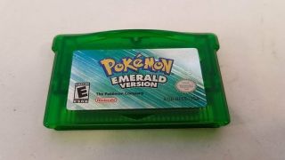 Pokémon Emerald Version Authentic Nintendo Gameboy Advance Video Game (rare/oop)