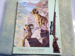 Vintage The Weatherby Guide 13th Ed.  1965 1966 Sheep W.  Germany Very Rare Wow
