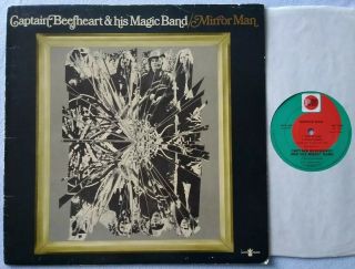 Rare Experimental Prog Rock Lp Captain Beefheart Mirror Man Prt Ncp1006 1982
