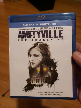 Amityville: The Awakening Blu Ray Rare And Oop Bella Thorne Cameron Monaghan