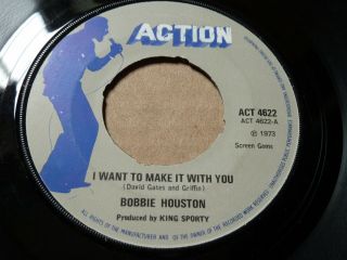 Bobbie Houston - I Want To Make It With You Rare Action Reggae 45
