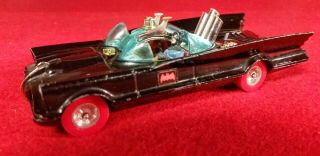 Vintage Corgi Toys Batman Batmobile - Rare Red Wheels Version - 1972 -
