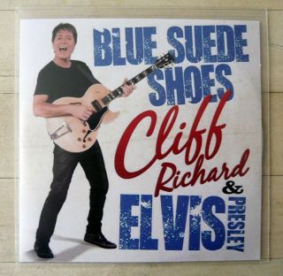 Cliff Richard & Elvis Presley Blue Suede Shoes Rare Promo Cd Single 2016