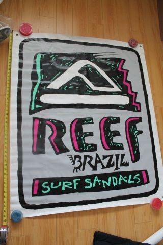 Reef Brazil Surf Sandals Rare 1980 