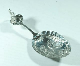Antique Dutch Silver Spoon 12cm X 4.  2cm 23g Azx