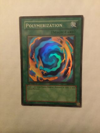 Yugioh Polymerization Lob - 059 Rare 1st Edition Lp