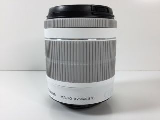 Rare White Canon EF - S 18 - 55mm f/3.  5 - 5.  6 IS STM Lens For Canon EOS Rebel Series 2
