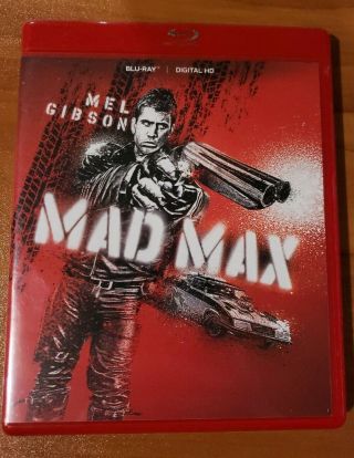 Mad Max (blu - Ray Disc,  2015) Rare,  Oop Postcards,  Out Of Print - No Digital