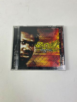 Krs - One D.  I.  G.  I.  T.  A.  L 2004 Cd Rare Oop Hip - Hop/rap Digital X - Ray Records