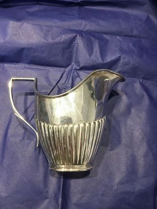 Martin Hall And Co Silver Plated Milk Jug C1890