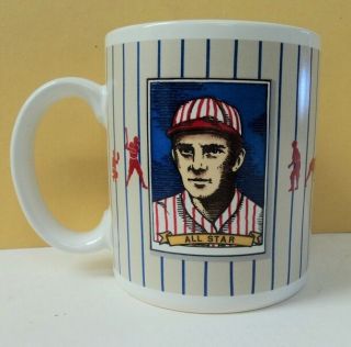 RARE NEAT Baseball ALL STAR Ceramic Mug Cup Glass - FLASH 2