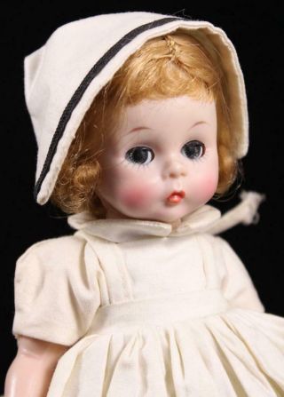 Rare 1960 Madame Alexander - Kins Wendy Nurse Tagged Orig Dress 429 Bk Walker