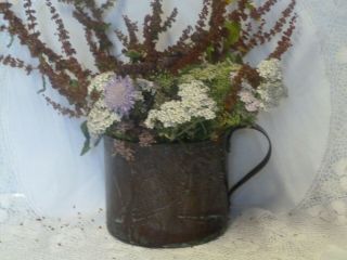 Antique Vintage Copper Jardinier Planter Ice Bucket Arts Crafts Home Decor Vase