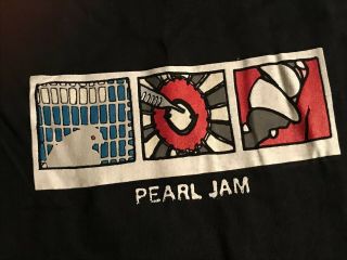 Vintage 1996 Pearl Jam No Code XL T Shirt Tour City List Man VERY RARE 3