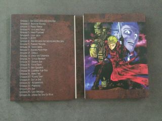 Trigun Complete Series DVD 1 - 26 Limited Edition box Set - rare out of print 3