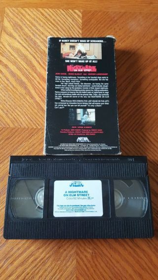 A Nightmare on Elm Street Vintage VHS Rare - 2