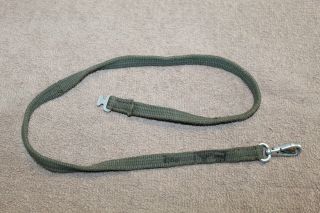 Rare Ww2 German Army Green Cloth/canvas Tunic Compass Lanyard,  Stamped