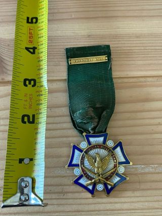 1919 Nss National Match Civilian Rifle Teams Medal Rare