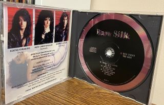 Raw Silk - Silk Under Skin CD 2003 Unisound Greek Rock Rare Bon Jovi Skagarack 3