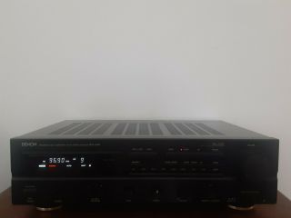 Rare Vt Denon Dra - 545r Am/fm Audio Video Stereo Receiver Amplifier Radio Tuner