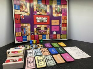Milton Bradley Bargain Hunter Board Game Vintage 1981 Complete Set,  MB 4109 Rare 2
