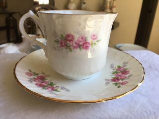 VINTAGE TEA CUP AND SAUCER OAKLEY CHINA (RARE) 1970s 3
