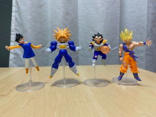 Dragon Ball Figure Capsule Gashapon Son Goku Vegeta Trunks Japan Rare