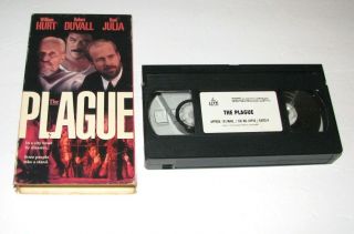 The Plague (vhs,  1992) Robert Duvall Rare Drama Horror Live Home Video