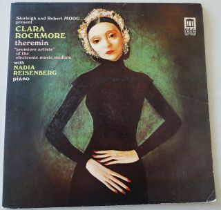 1st Sound Clara Rockmore ‎–the Art Of The Theramin - Nadia Rosenberg - Delos Rare