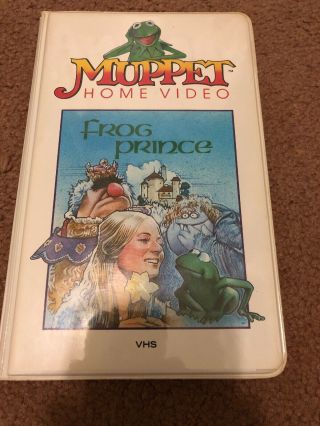 Disney - Frog Prince Vhs (white Clam Shell) Ultra Rare