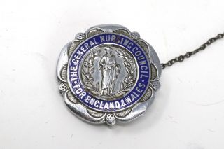 Antique Vintage C1941 General Nurses Council Badge Brooch 22452