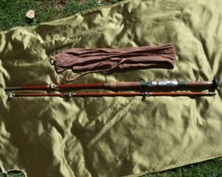 Antique 1920 S Allcock Greenheart Sea Fishing Rod 2 Piece To Do Up Restore 6 