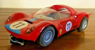 Carrera Exclusiv 1/24 Scale Slot Car Ferrari 11 Rare