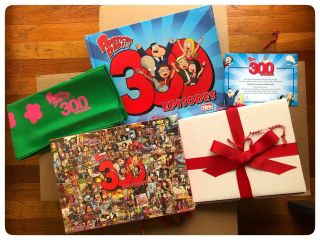 American Dad 300th Animation Episode Anniversary Gift Box - Rare